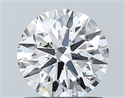 Diamante Natural 1.04 quilates, Redondo , Color D, claridad SI2 y certificado GIA