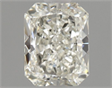 Natural Diamond 0.73 Carats, Radiant with  Cut, J Color, VVS2 Clarity and Certified by GIA