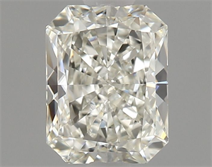 Picture of Natural Diamond 0.73 Carats, Radiant with  Cut, J Color, VVS2 Clarity and Certified by GIA