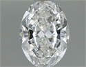 Diamante Natural 1.00 quilates, Ovalado , Color H, claridad SI1 y certificado GIA