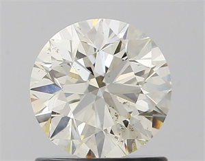 Foto Diamante Natural 1.00 quilates, Redondo , Color J, claridad SI1 y certificado IGI de