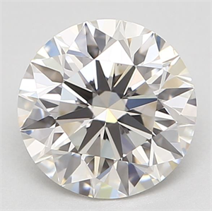 Picture of Natural Diamond 0.73 Carats, Round with Excellent Cut, I Color, VS2 Clarity and Certified by GIA