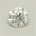 Natural Diamond 0.90 Carats, Round with Very Good Cut, I Color, SI1 Clarity and Certified by GIA