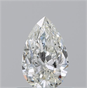 Diamante Natural 0.53 quilates, De pera , Color I, claridad VVS2 y certificado GIA