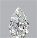 Diamante Natural 0.53 quilates, De pera , Color I, claridad VVS2 y certificado GIA