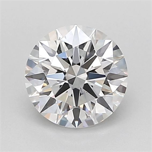 Picture of Lab Grown Diamond 1.02 Carats, Round with Ideal Cut, D Color, VVS2 Clarity and Certified by IGI