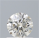 Diamante Natural 0.58 quilates, Redondo , Color J, claridad SI2 y certificado GIA