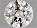 Diamante Natural 1.50 quilates, Redondo , Color G, claridad VS1 y certificado GIA
