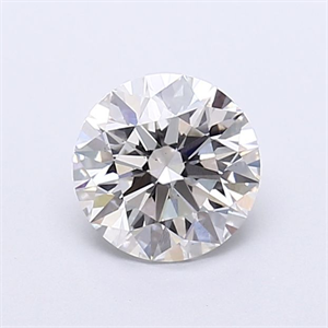 Picture of Lab Grown Diamond 1.28 Carats, Round with Excellent Cut, F Color, VS2 Clarity and Certified by IGI