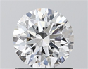Del inventario de diamantes de laboratorio, 0.95 quilates, Redondo , Color D, claridad VVS2 y certificado IGI