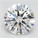 Del inventario de diamantes de laboratorio, 2.00 quilates, Redondo , Color D, claridad IF y certificado IGI