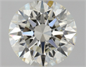 Natural Diamond 0.70 Carats, Round with Excellent Cut, K Color, VVS1 Clarity and Certified by GIA