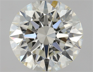 Picture of Natural Diamond 0.70 Carats, Round with Excellent Cut, K Color, VVS1 Clarity and Certified by GIA