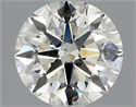 Diamante Natural 0.71 quilates, Redondo , Color J, claridad SI1 y certificado GIA