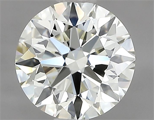 Picture of Natural Diamond 1.31 Carats, Round with Excellent Cut, L Color, VVS1 Clarity and Certified by HRD