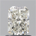 Diamante Natural 0.70 quilates, Radiante , Color J, claridad SI1 y certificado GIA