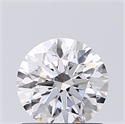 Natural Diamond 0.80 Carats, Round with Excellent Cut, D Color, SI1 Clarity and Certified by GIA