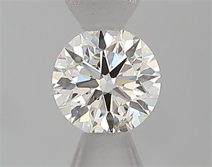 Foto Diamante Natural 0.41 quilates, Redondo , Color G, claridad SI2 y certificado IGI de