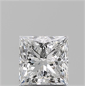 Diamante Natural 1.03 quilates, Princesa , Color E, claridad VVS2 y certificado GIA