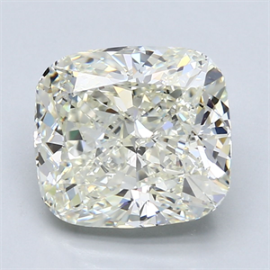 Picture of Natural Diamond 5.02 Carats, Cushion with  Cut, L Color, VS1 Clarity and Certified by GIA
