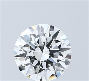 Picture of Lab Grown Diamond 2.00 Carats, Round with Excellent Cut, D Color, VVS2 Clarity and Certified by IGI