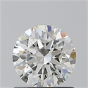 Diamante Natural 0.90 quilates, Redondo , Color H, claridad IF y certificado GIA