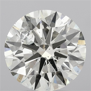 Foto Diamante Natural 3.01 quilates, Redondo , Color K, claridad SI2 y certificado IGI de