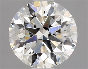 Picture of Natural Diamond 0.90 Carats, Round with Excellent Cut, I Color, SI1 Clarity and Certified by GIA