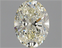 Diamante Natural 1.01 quilates, Ovalado , Color L, claridad SI1 y certificado GIA