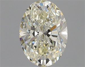 Foto Diamante Natural 1.01 quilates, Ovalado , Color L, claridad SI1 y certificado GIA de