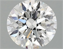 Del inventario de diamantes de laboratorio, 1.48 quilates, Redondo , Color E, claridad VVS2 y certificado IGI
