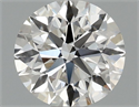 Del inventario de diamantes de laboratorio, 0.97 quilates, Redondo , Color F, claridad VVS2 y certificado IGI