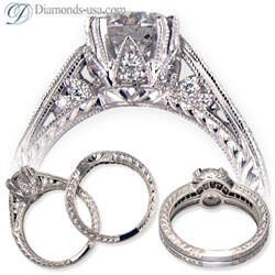 Picture of Vintage angagement ring replica-settings