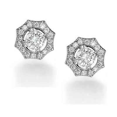 The Sun diamond earrings