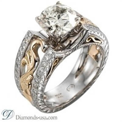 Exclusive Vintage replica Engagement ring