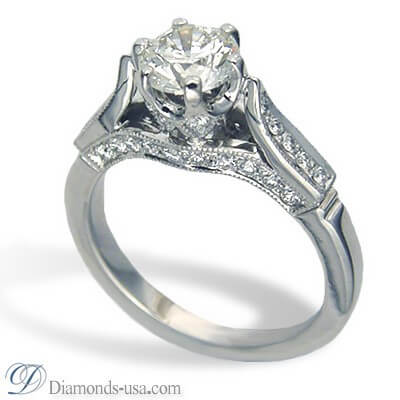 Vintage bridal rings set replica, designers line