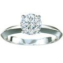 Picture of 3mm knife edge engagement ring
