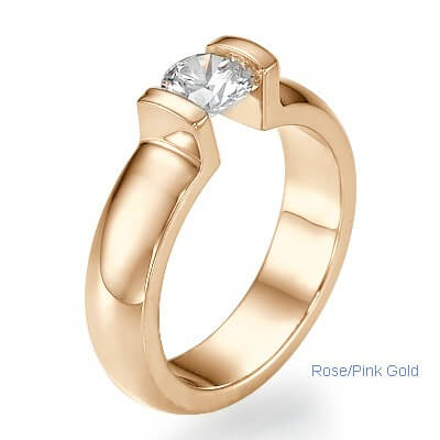 Classic Tension engagement ring