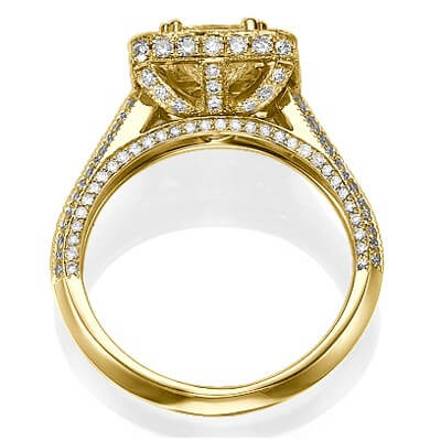 Designers Princess diamond engagement ring