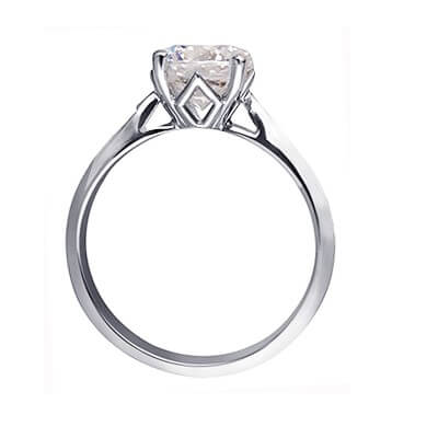 Designers cathedral engagement ring