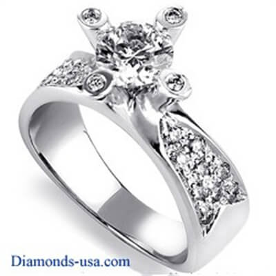 Designers Engagement ring-settings