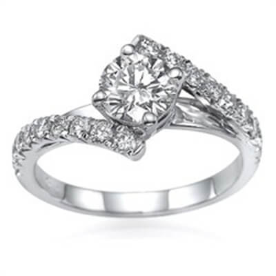 Embraced by Diamonds Ring, 1/3 carat