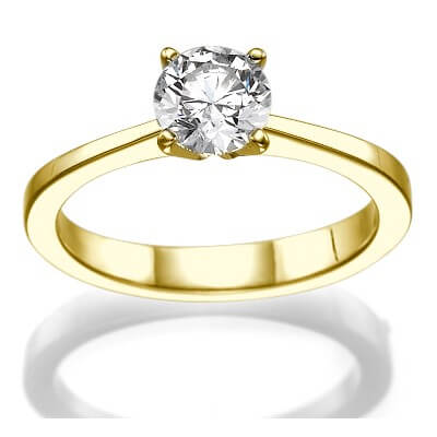 The Beauty, Solitaire engagement ring