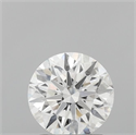 Del inventario de diamantes de laboratorio, 1.26 quilates, Redondo , Color E, claridad SI1 y certificado IGI