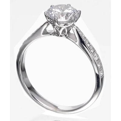 Designers prongs head engagement ring