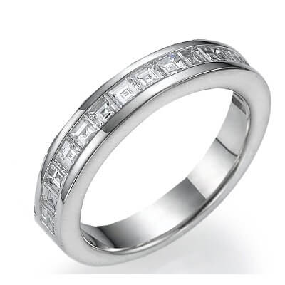 Eternity Caree diamonds ring 0.90 carats