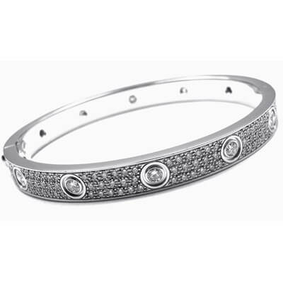brazalete 4 quilates 18 cm