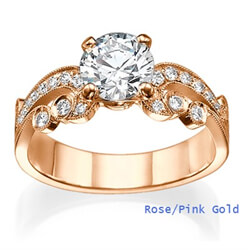 Picture of Vintage style engagement ring