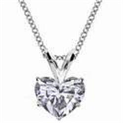 Picture of Solitaire Pendant for Heart shaped diamonds