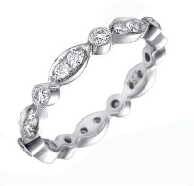 0.50 carats designers eternity, wedding or anniversary band